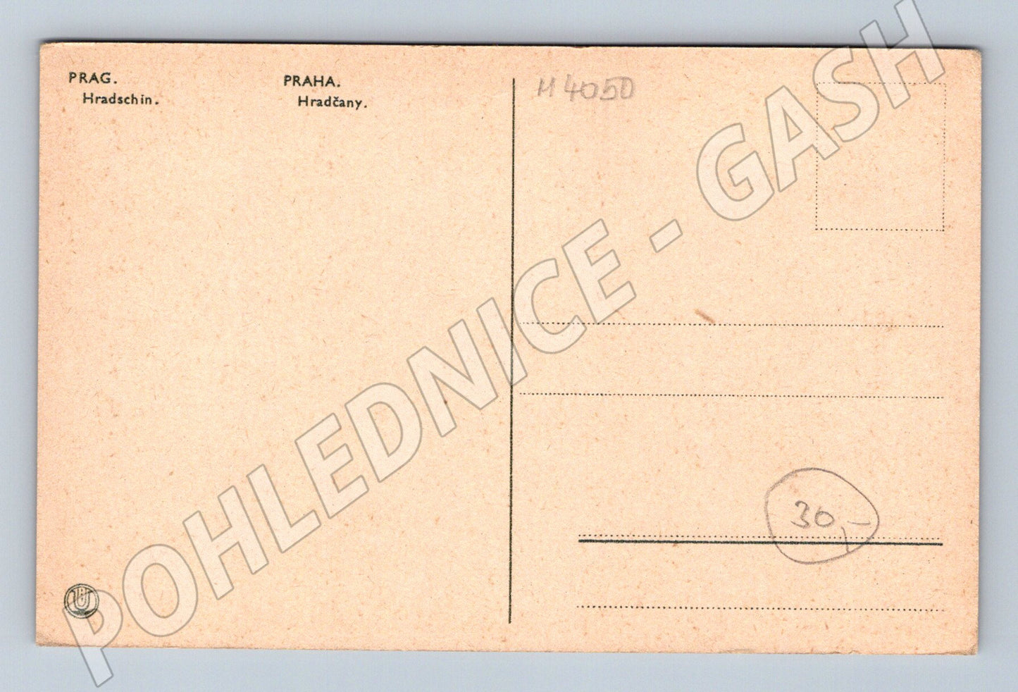 Pohlednice Pražský hrad a Hradčany starý motiv (M4050)