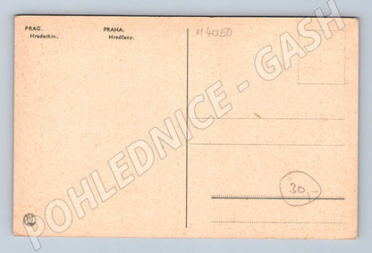 Pohlednice Pražský hrad a Hradčany starý motiv (M4050)