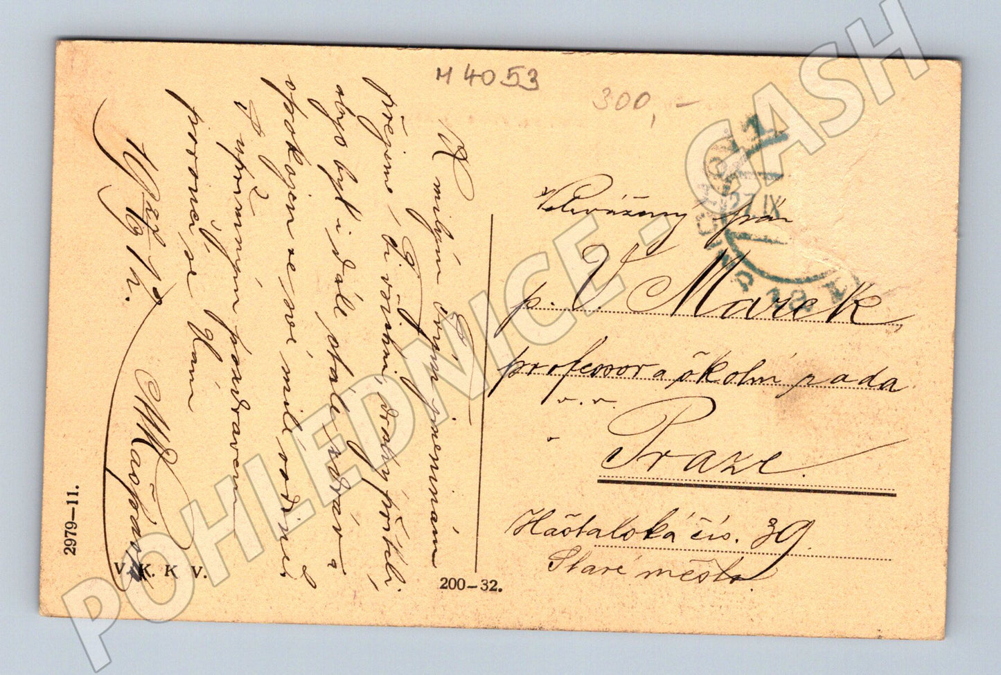 Pohlednice Praha Most Františka Josefa Belveder (M4053)