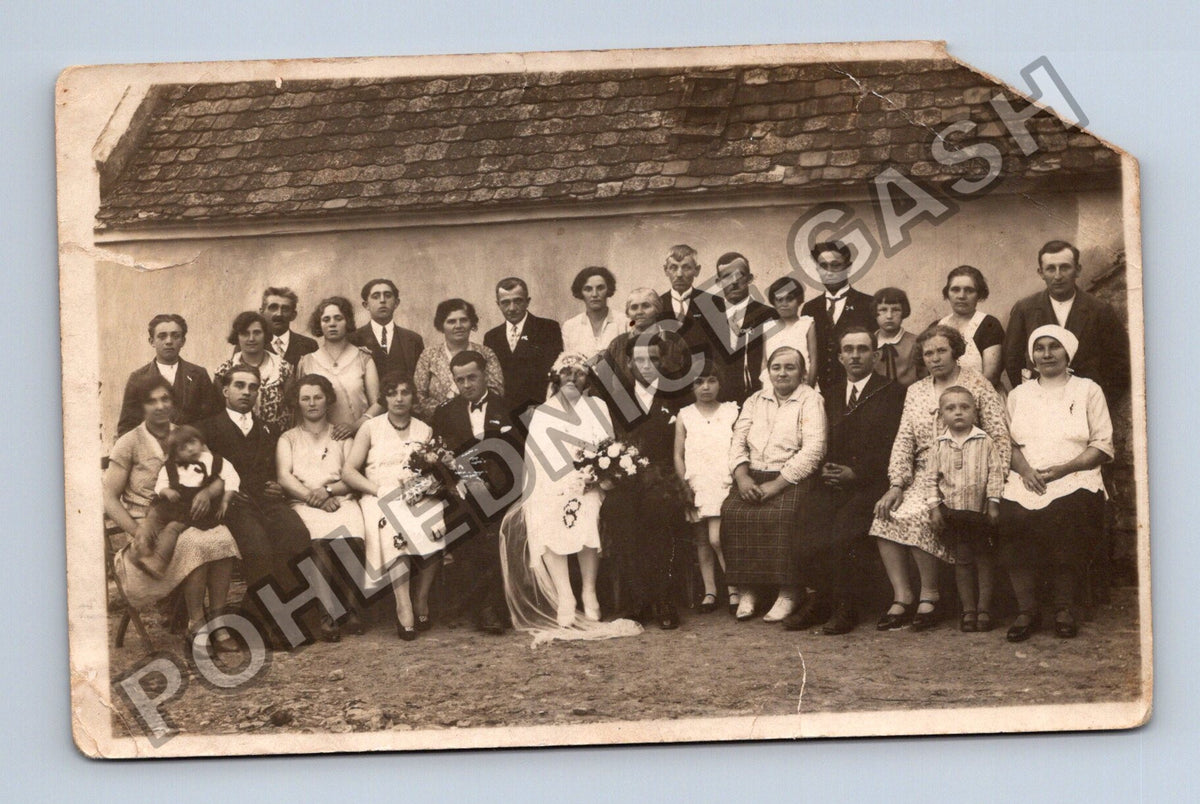 Svatební fotografie skupinový portrét (M40575)
