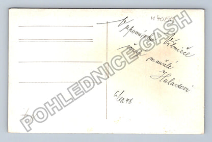 Stará fotografie Filmice svatba manželé Haladovi 1948 (M40581)