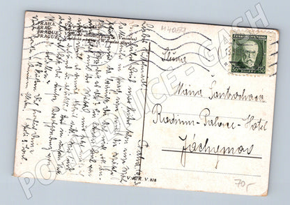 Pohlednice Praha Václavské náměstí historický motiv (M4059)