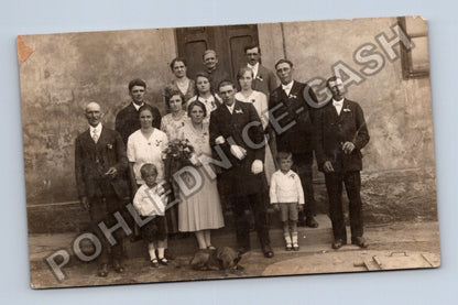 Svatební fotografie skupinový portrét s dětmi (M40595)