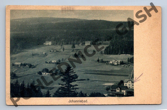 Pohlednice Johannisbad stará (M406)