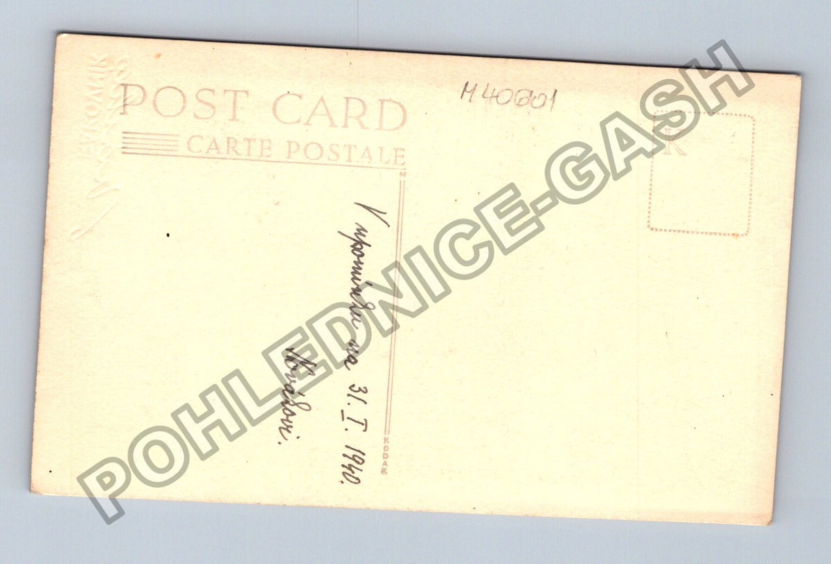 Pohlednice Svatební fotografie Novákovci 1940 (M40601)
