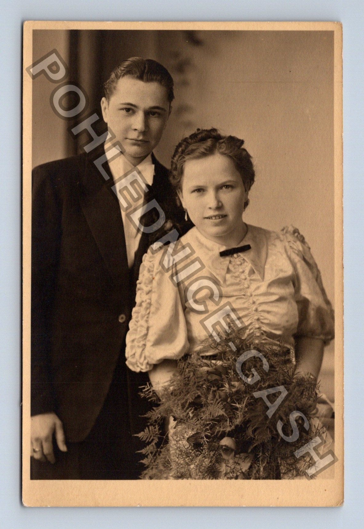 Pohlednice Pár portrét 1939 (M40611)