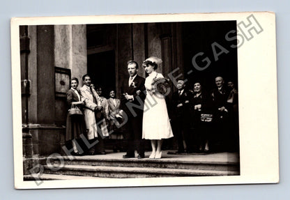 Svatební fotografie skupina lidí (M40628)