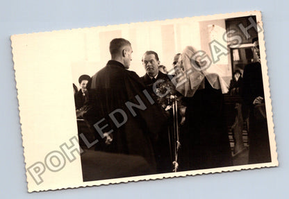 Stará fotografie Svatba v kostele Poděbrady (M40631)