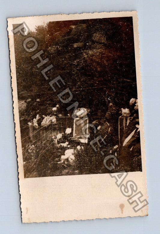 Stará fotografie Záhadný motiv neznámé místo (M40656)