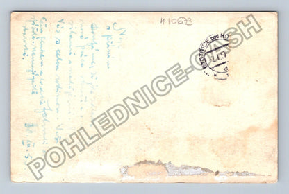 Pohlednice Zimní krajina Bystřice pod Hostýnem 1957 (M40673)