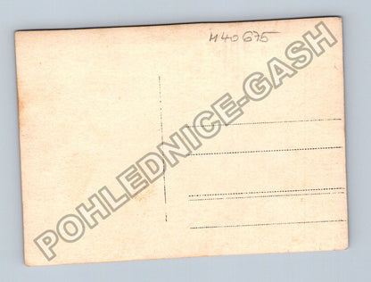 Pohlednice Žena s kbelíkem u potoka (M40675)