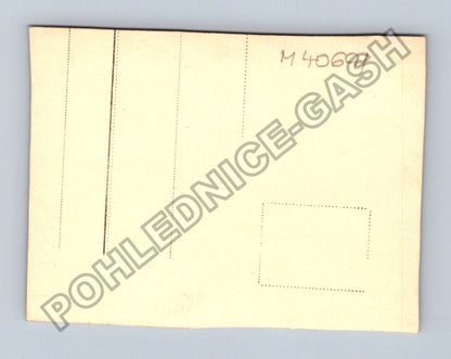 Pohlednice letadlo na zemi (M40691)