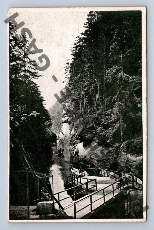 Pohlednice Edmundova soutěska České Švýcarsko (M407)