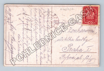 Pohlednice Rakousko F. v. Defregger Herz Aß malba (M40707)