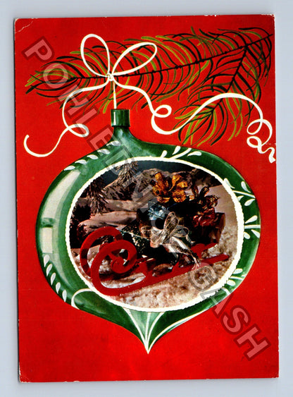 Pohlednice Veselé vánoce a šťastný nový rok 1976 (M40780)