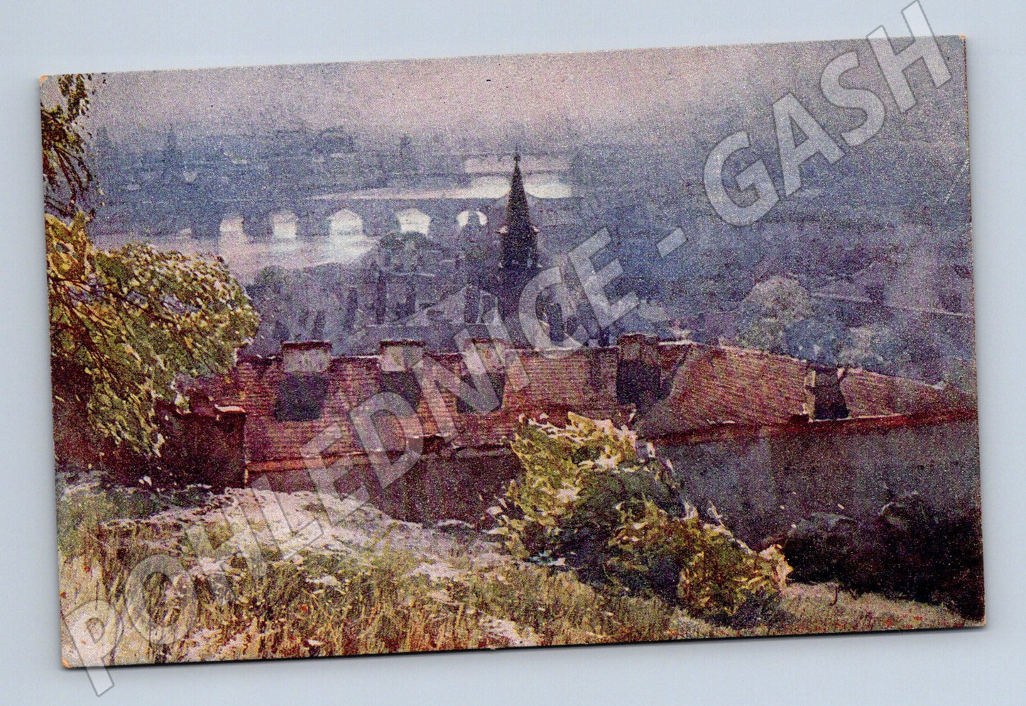 Pohlednice Praha Vyhlídka z Letné Šetelík motiv (M4080)