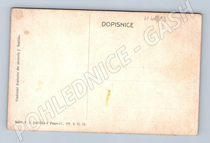 Pohlednice Praha ze Seminářské zahrady Šetelík (M4083)