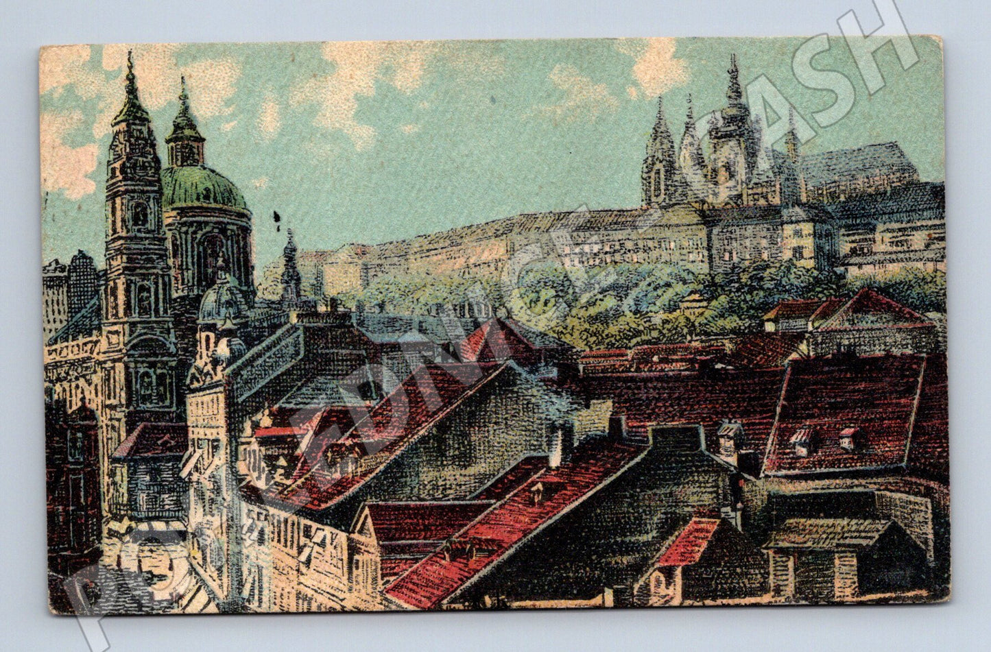 Pohlednice Praha Malá Strana a Hradčany 1927 (M4084)