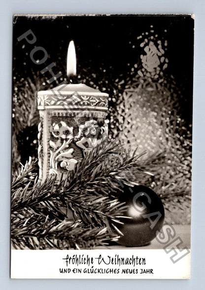 Pohlednice Vánoční motiv Fröhliche Weihnachten (M40842)