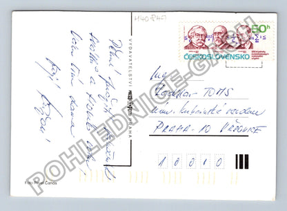 Pohlednice Vánoční Oříškové placičky recept (M40849)