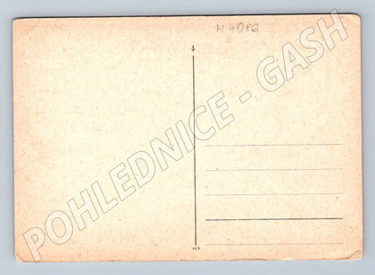 Pohlednice Praha Karlův most starý motiv (M4086)