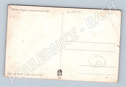 Pohlednice Praha Malostranské věže Minerva (M4087)