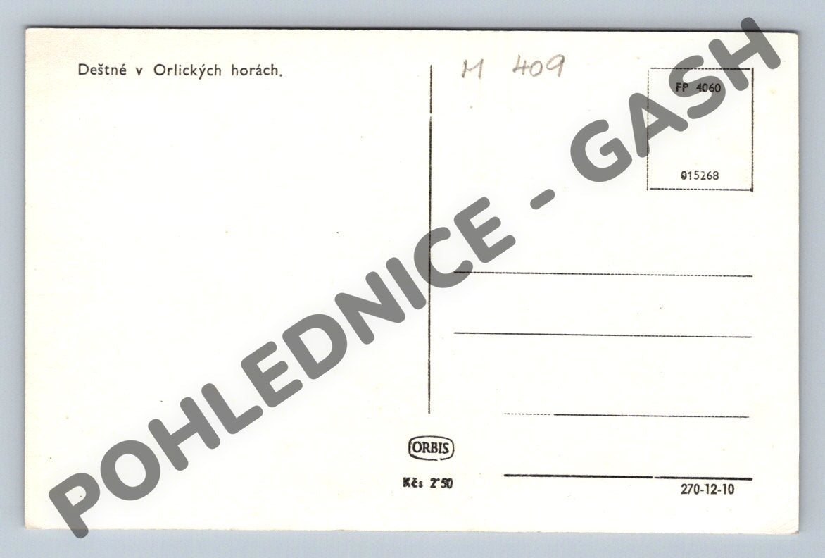 Pohlednice Deštné v Orlických horách (M409)