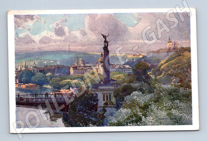 Pohlednice Praha most Svatopluka Čecha Šetelík (M4090)