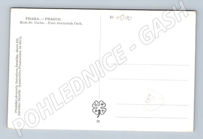 Pohlednice Praha most Svatopluka Čecha Šetelík (M4090)