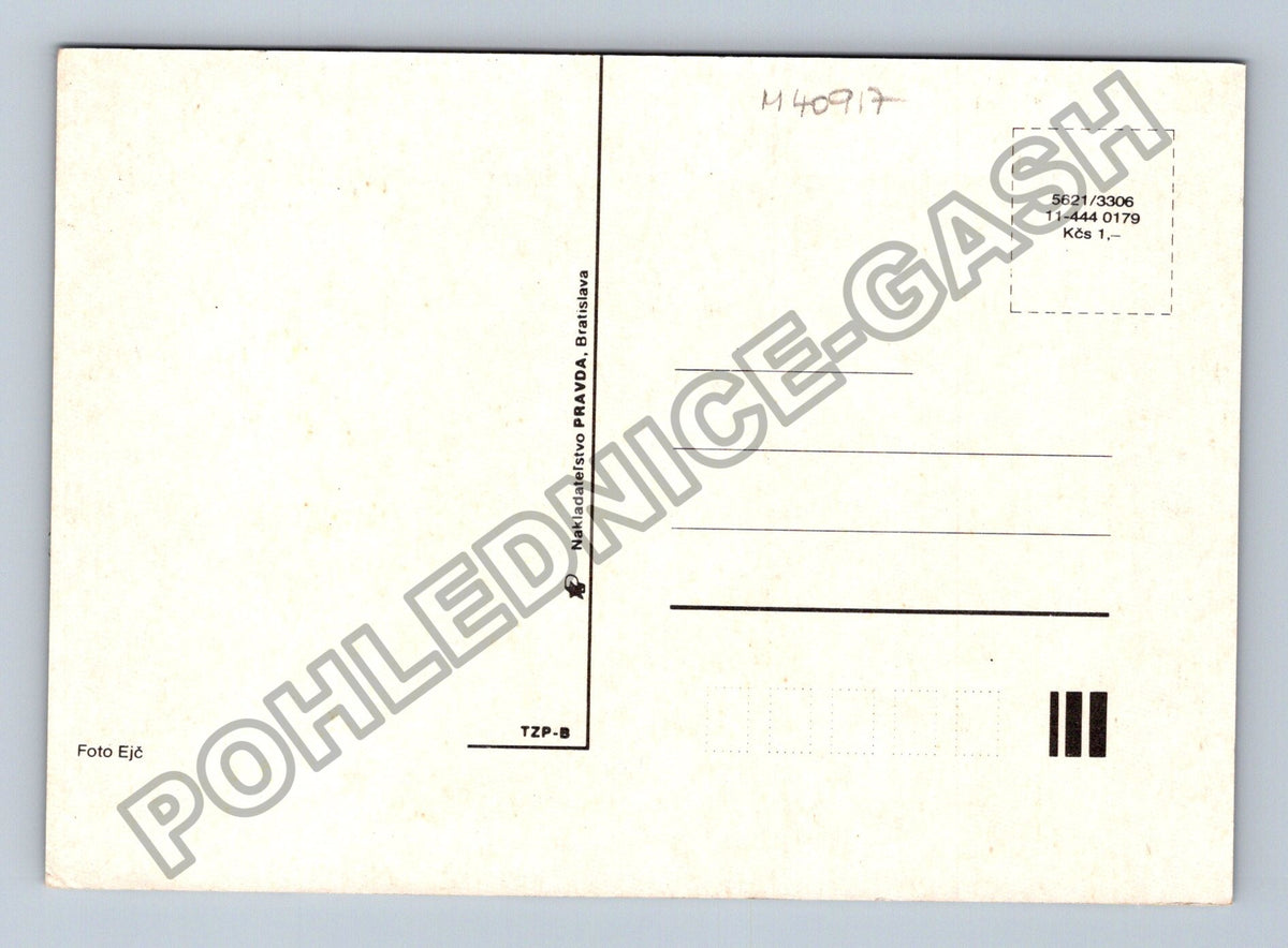 Pohlednice Slovensko etnografie Velikonoce chlapec dívka (M40917)