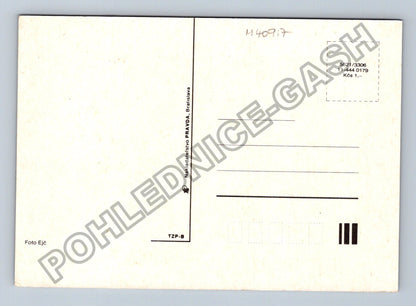 Pohlednice Slovensko etnografie Velikonoce chlapec dívka (M40917)