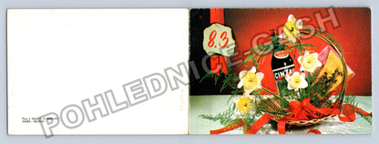 Pohlednice Mezinárodní den žen 8. března Itálie Cinzano (M40941)