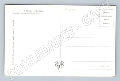 Pohlednice Praha Melantrichova ulice Šetelík (M4101)