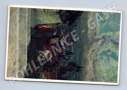 Pohlednice Praha Nové zámecké schody Šetelík (M4102)