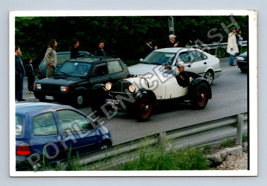 Stará fotografie Mercedes-Benz SSK 1929 posádka Schildbach (M41027)