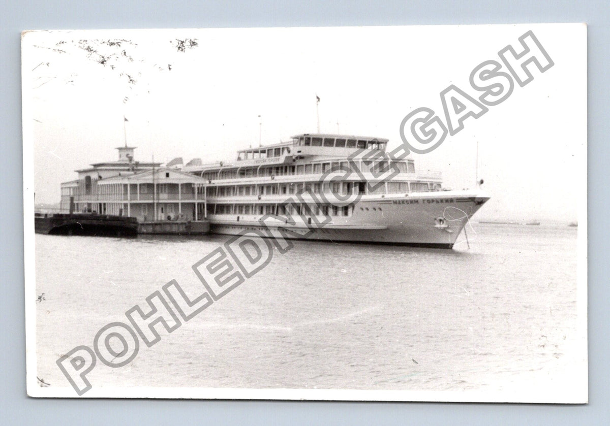 Stará fotografie Rusko SSSR loď Maxim Gorkij (M41031)