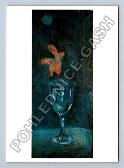 Pohlednice Španělsko Pablo Picasso El got blau 1903 (M41037)