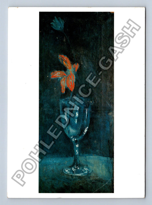 Pohlednice Španělsko Pablo Picasso El got blau 1903 (M41037)