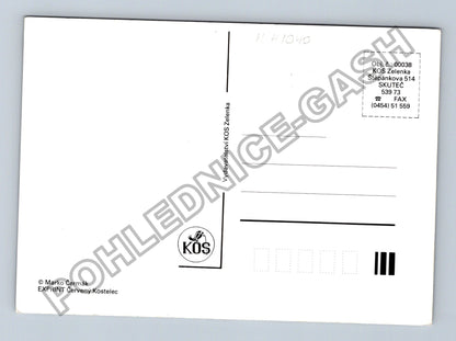 Pohlednice Muž v kánoi pod měsíčním svitem (M41040)