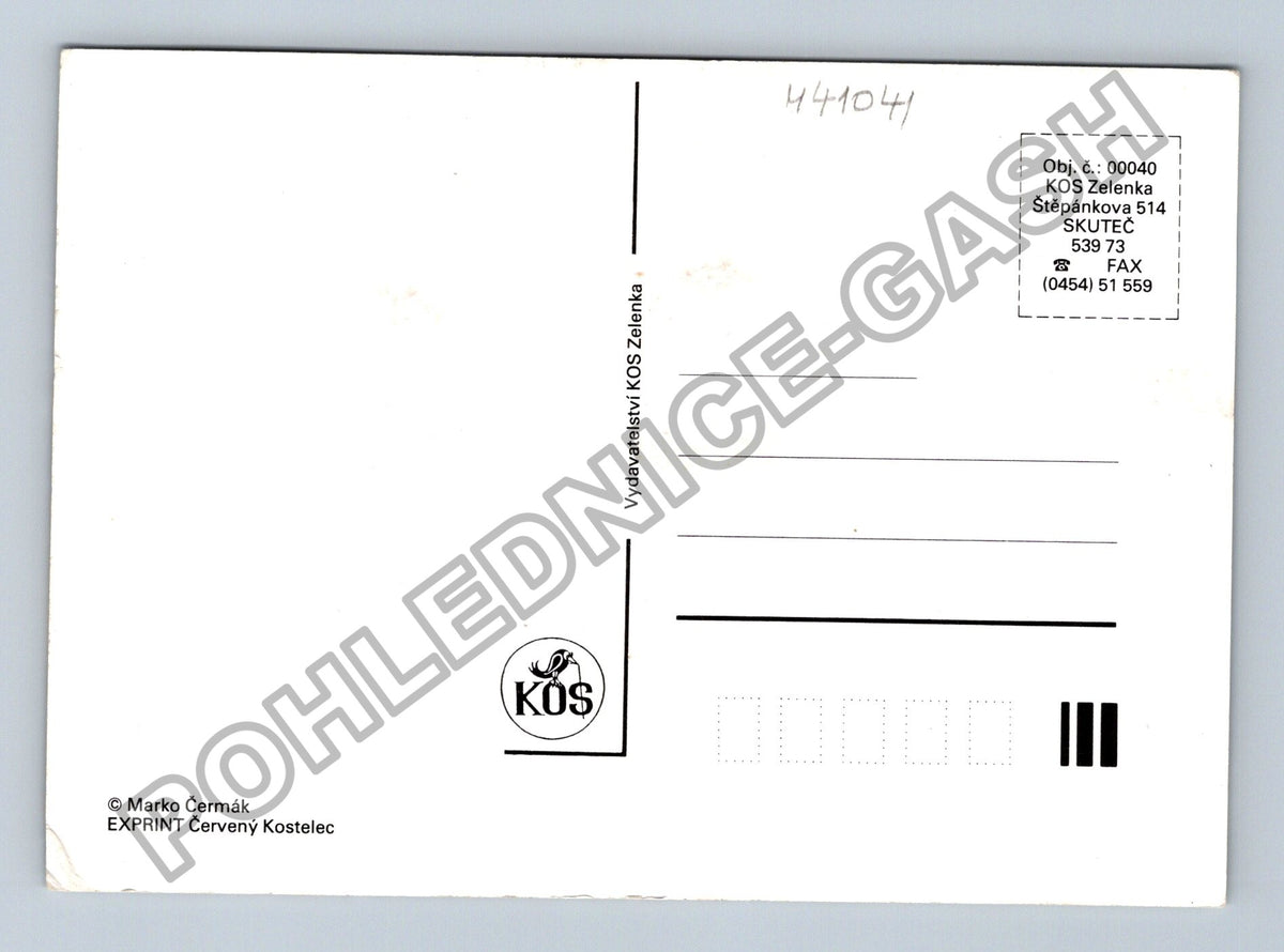 Pohlednice Lovci zvěř v horách (M41041)