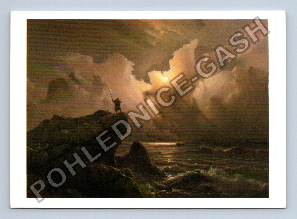 Pohlednice Velká Británie Scéna z doby norských ság 1850 (M41048)