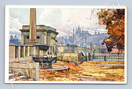 Pohlednice Praha U Mánesova mostu Šetelík (M4105)