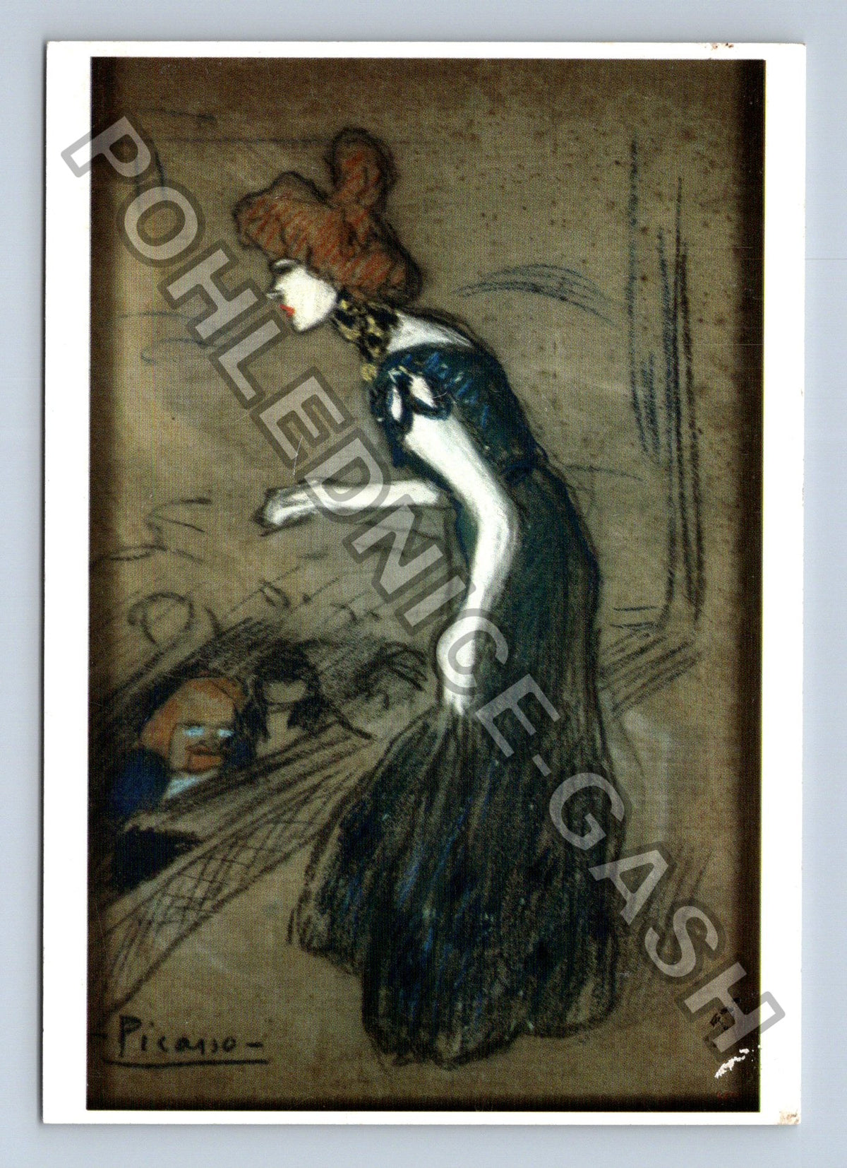 Pohlednice Pablo Picasso La Diseuse Španělsko (M41054)
