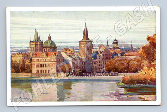 Pohlednice Praha Staroměstské mlýny Šetelík (M4106)