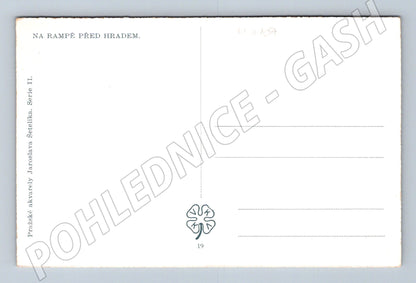 Pohlednice Praha Na rampě před Hradem Šetelík (M4107)