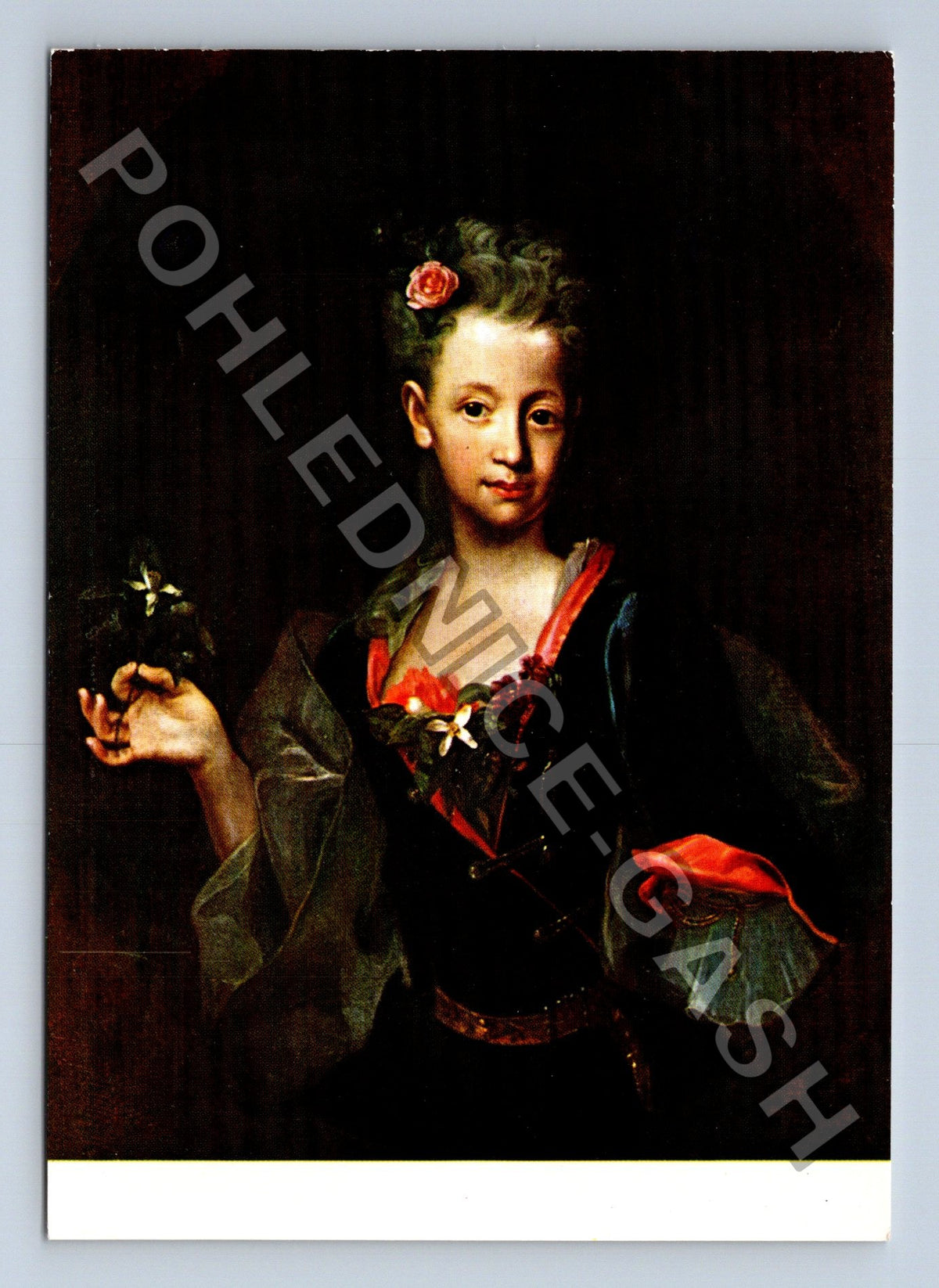 Pohlednice Jan Kupecký Podobizna Františky Wussinové 1716 (M41071)