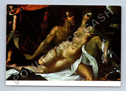 Pohlednice Bartholomeus Spranger Venuše a Adonis (M41072)