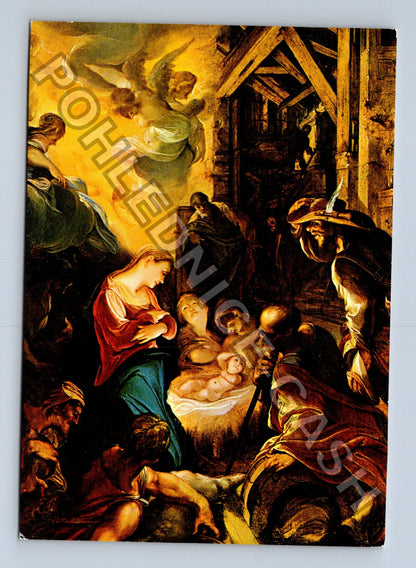 Pohlednice Josef Heintz Klanění pastýřů Národní galerie (M41076)
