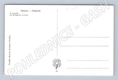 Pohlednice Praha Loreta akvarel Šetelík (M4108)