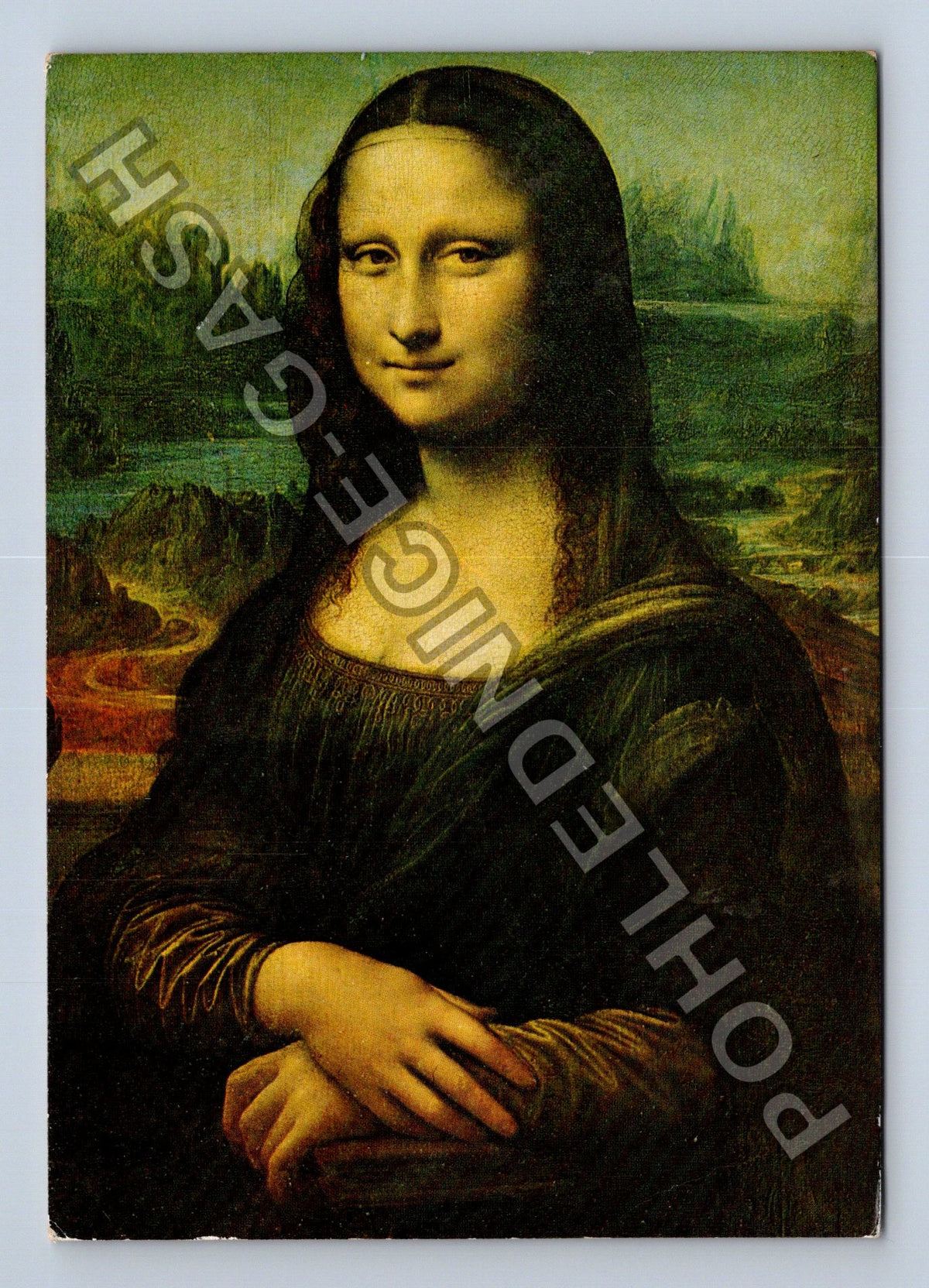 Pohlednice Francie Paříž Mona Lisa Louvre (M41094)